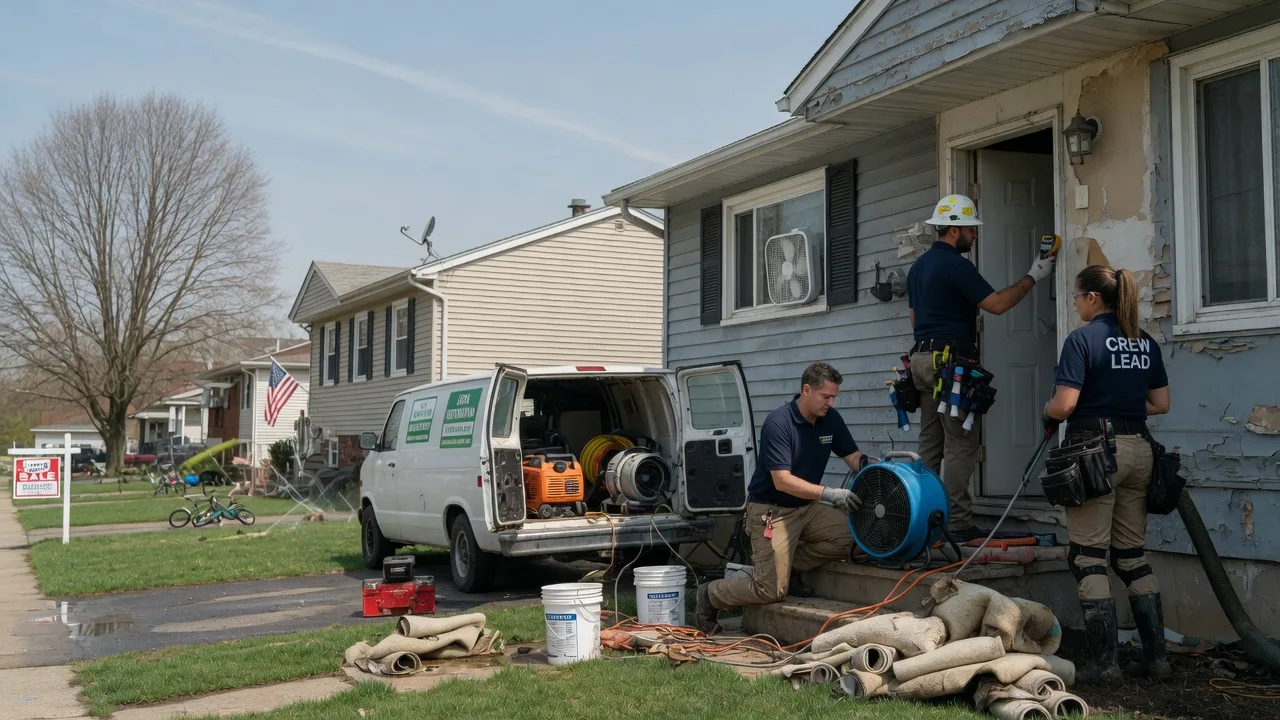 Flood Cleanup in Myerstown, PA near me