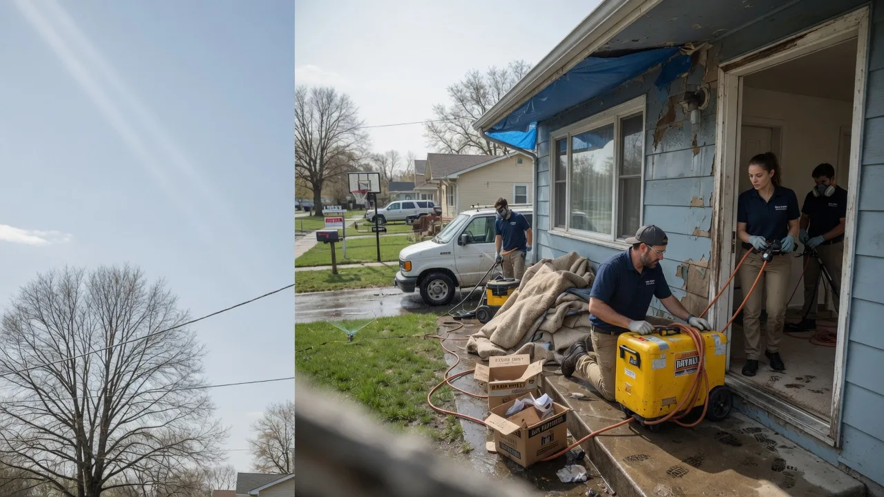 Basement Flood Cleanup in Myerstown, PA near me